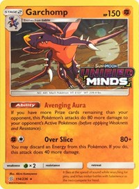 Garchomp (114/236) (Cosmos Holo) [Sun & Moon: Unified Minds] | Eastridge Sports Cards & Games
