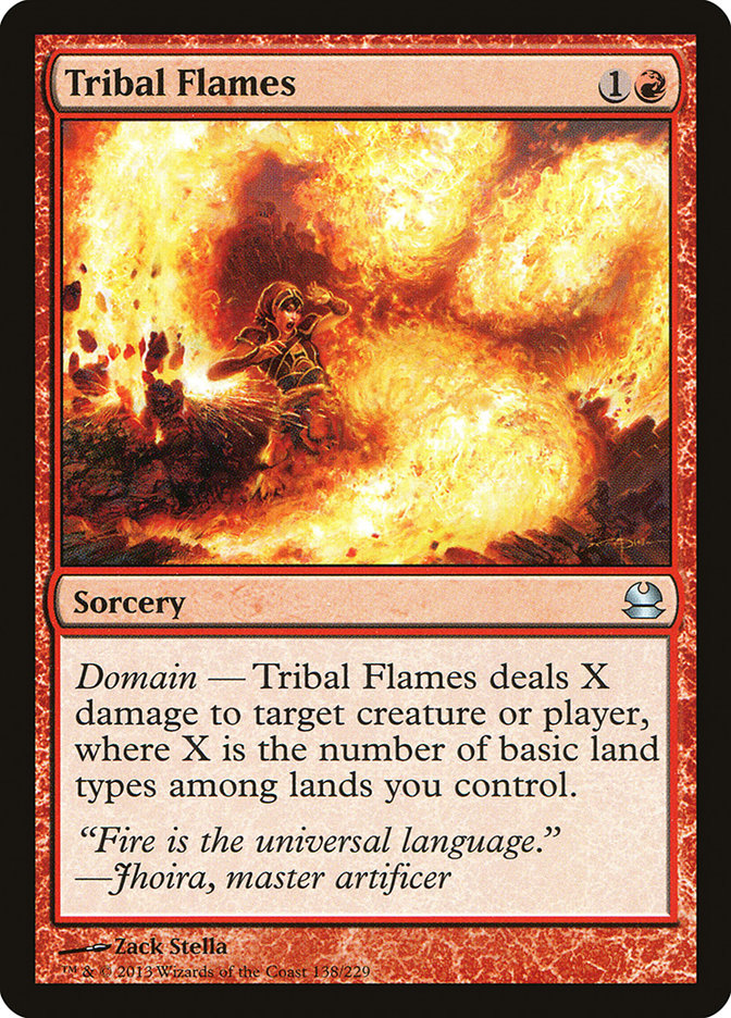 Tribal Flames [Modern Masters] | Eastridge Sports Cards & Games