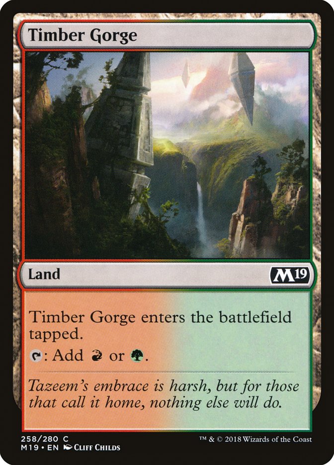 Timber Gorge [Core Set 2019] | Eastridge Sports Cards & Games