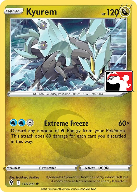 Kyurem (116/203) [Prize Pack Series One] | Eastridge Sports Cards & Games