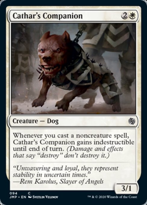 Cathar's Companion [Jumpstart] | Eastridge Sports Cards & Games