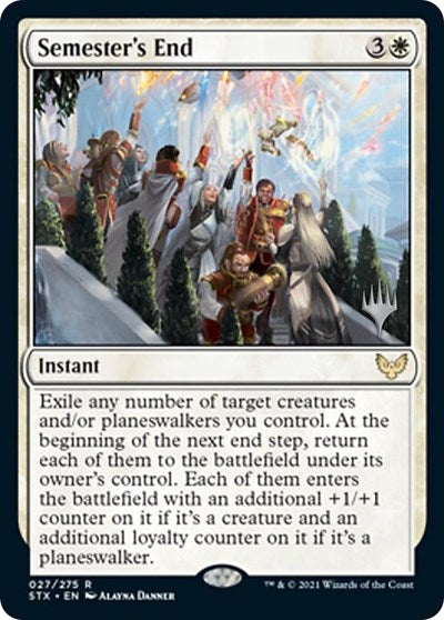 Semester's End (Promo Pack) [Strixhaven: School of Mages Promos] | Eastridge Sports Cards & Games