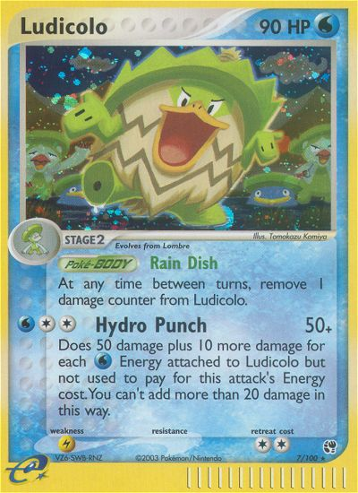 Ludicolo (7/100) [EX: Sandstorm] | Eastridge Sports Cards & Games