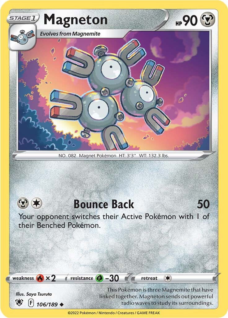 Magneton (106/189) [Sword & Shield: Astral Radiance] | Eastridge Sports Cards & Games