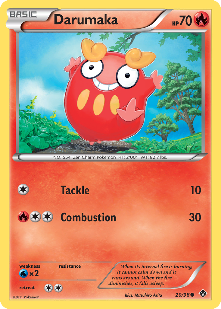 Darumaka (20/98) [Black & White: Emerging Powers] | Eastridge Sports Cards & Games