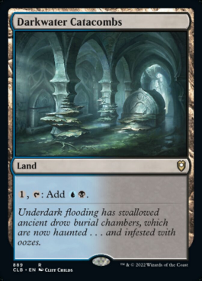 Darkwater Catacombs [Commander Legends: Battle for Baldur's Gate] | Eastridge Sports Cards & Games