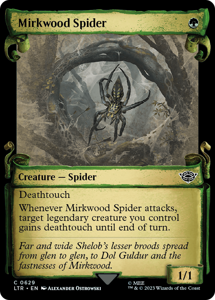 Mirkwood Spider [The Lord of the Rings: Tales of Middle-Earth Showcase Scrolls] | Eastridge Sports Cards & Games