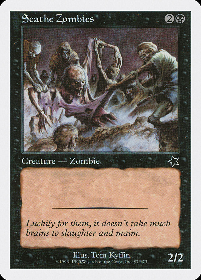 Scathe Zombies [Starter 1999] | Eastridge Sports Cards & Games