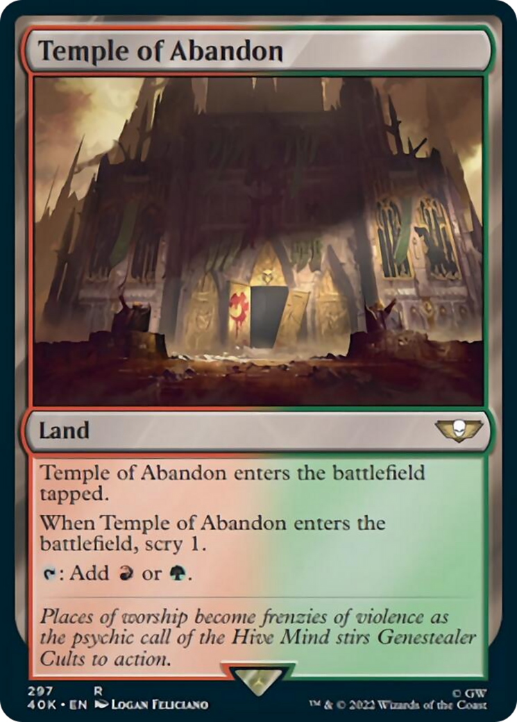 Temple of Abandon [Universes Beyond: Warhammer 40,000] | Eastridge Sports Cards & Games