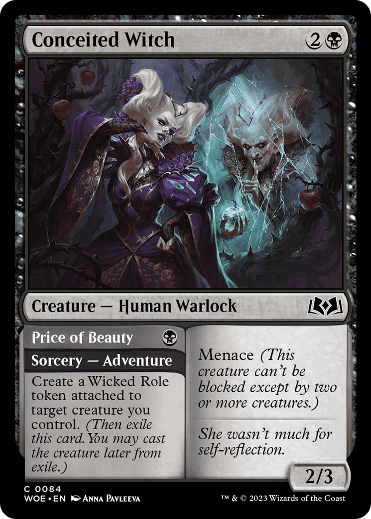 Conceited Witch // Price of Beauty [Wilds of Eldraine] | Eastridge Sports Cards & Games