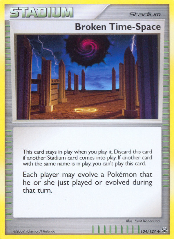 Broken Time-Space (104/127) [Platinum: Base Set] | Eastridge Sports Cards & Games