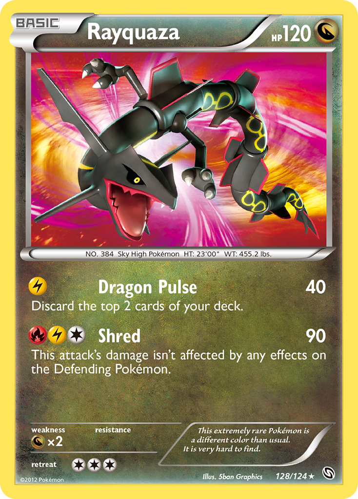 Rayquaza (128/124) [Black & White: Dragons Exalted] | Eastridge Sports Cards & Games