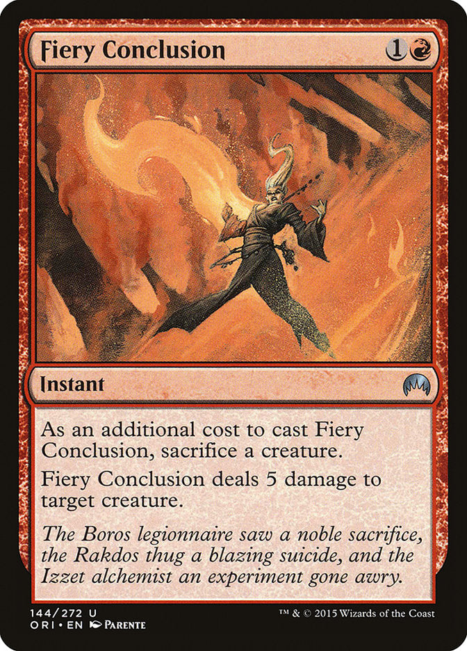 Fiery Conclusion [Magic Origins] | Eastridge Sports Cards & Games
