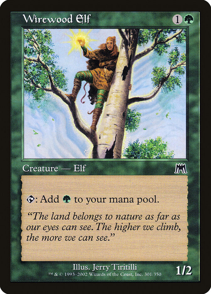 Wirewood Elf [Onslaught] | Eastridge Sports Cards & Games