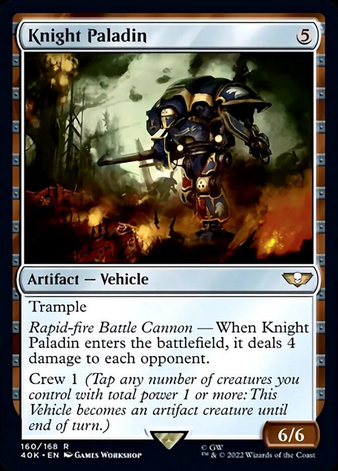 Knight Paladin [Universes Beyond: Warhammer 40,000] | Eastridge Sports Cards & Games