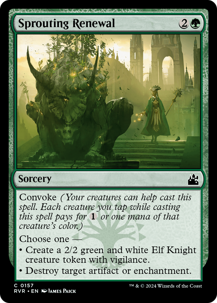 Sprouting Renewal [Ravnica Remastered] | Eastridge Sports Cards & Games