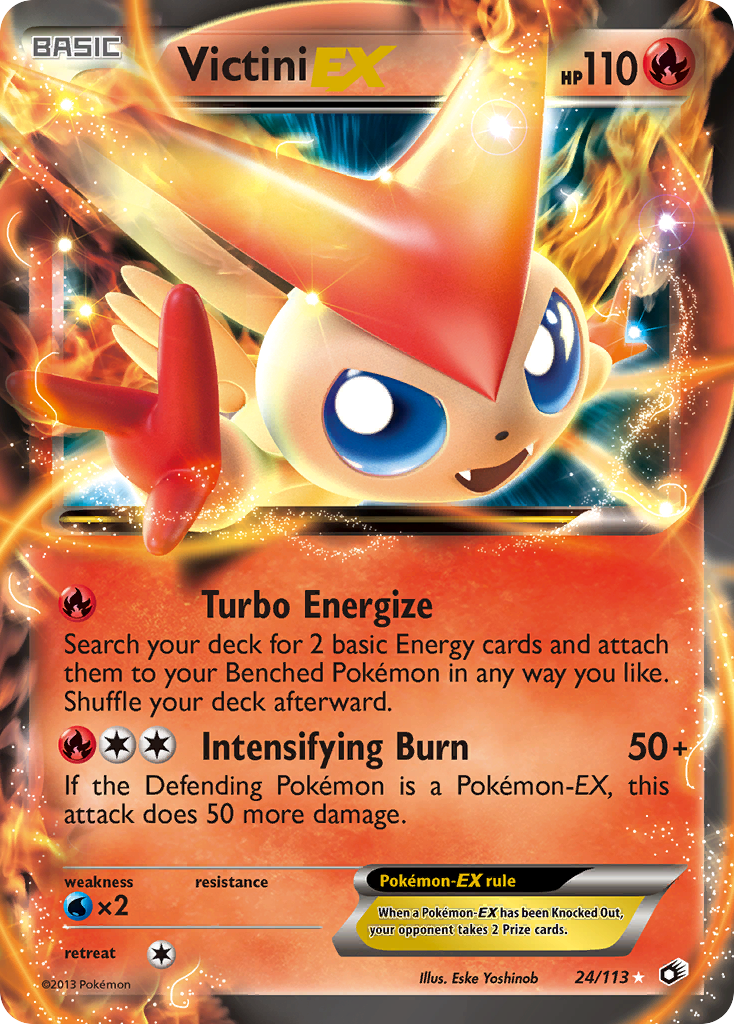 Victini EX (24/113) [Black & White: Legendary Treasures] | Eastridge Sports Cards & Games