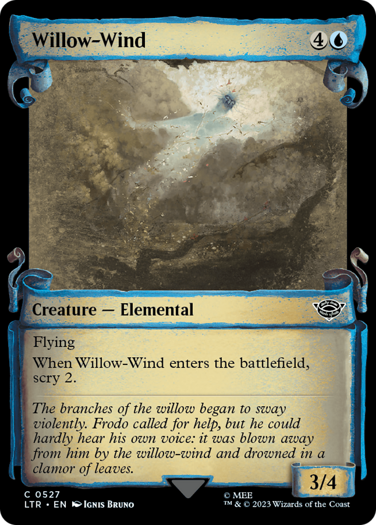 Willow-Wind [The Lord of the Rings: Tales of Middle-Earth Showcase Scrolls] | Eastridge Sports Cards & Games