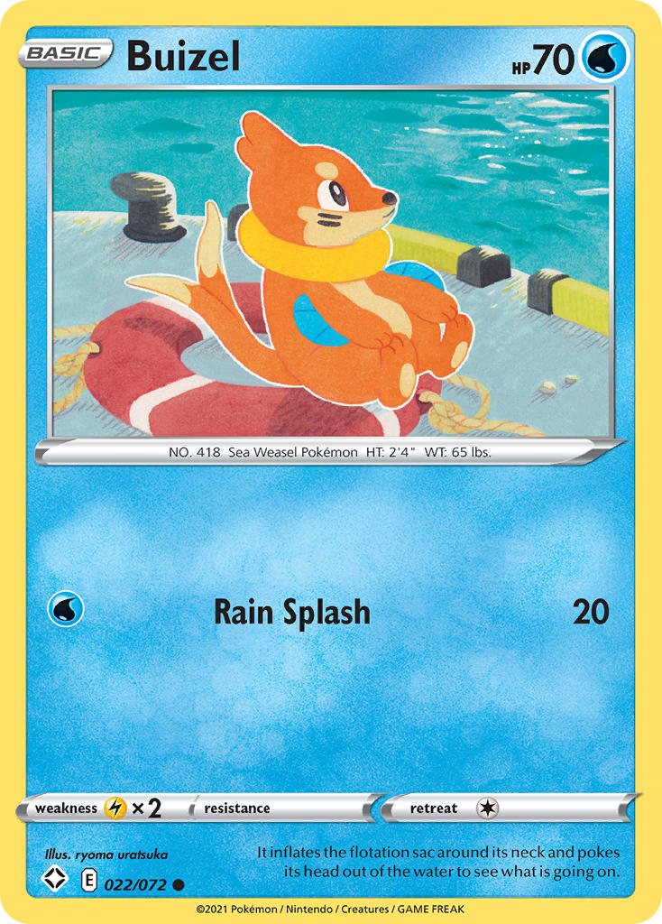 Buizel (022/072) [Sword & Shield: Shining Fates] | Eastridge Sports Cards & Games