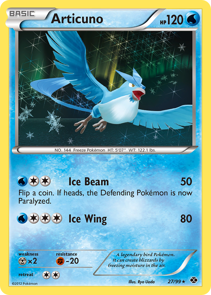 Articuno (27/99) [Black & White: Next Destinies] | Eastridge Sports Cards & Games