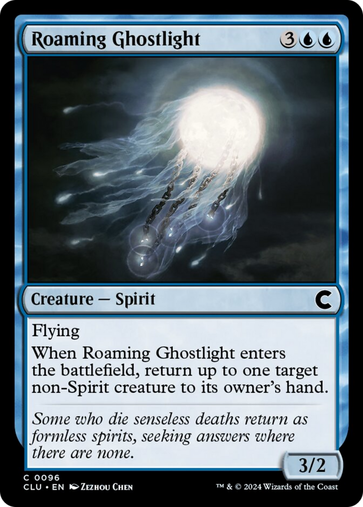 Roaming Ghostlight [Ravnica: Clue Edition] | Eastridge Sports Cards & Games