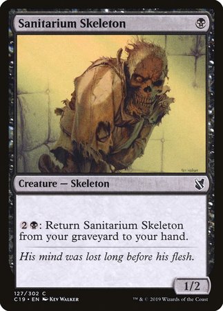 Sanitarium Skeleton [Commander 2019] | Eastridge Sports Cards & Games