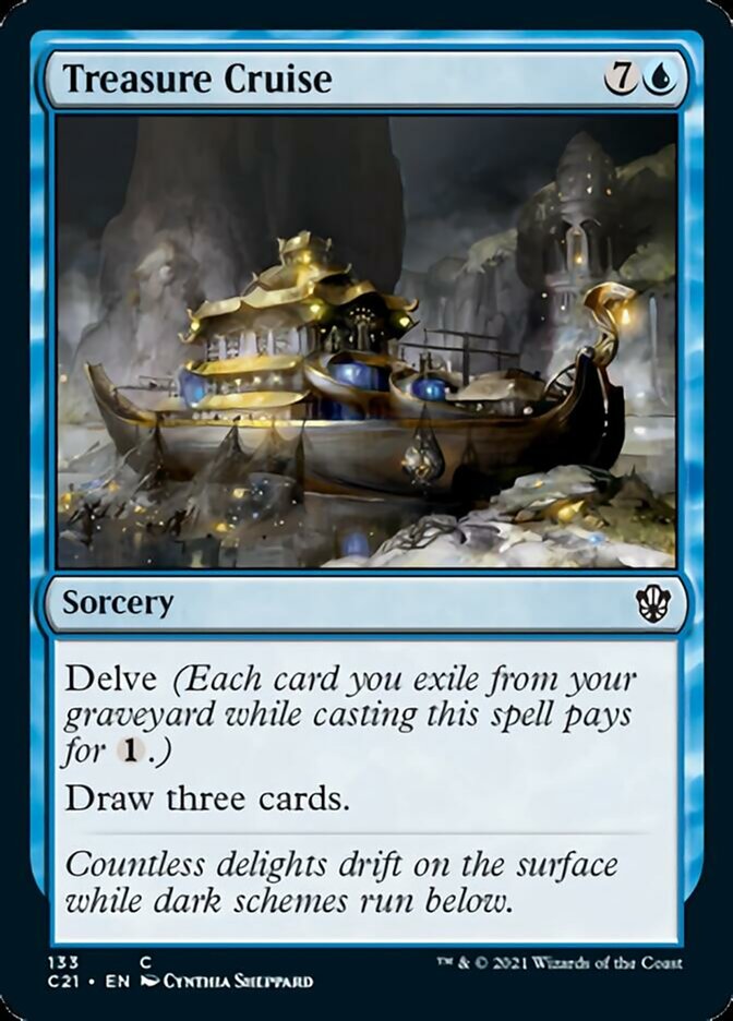 Treasure Cruise [Commander 2021] | Eastridge Sports Cards & Games