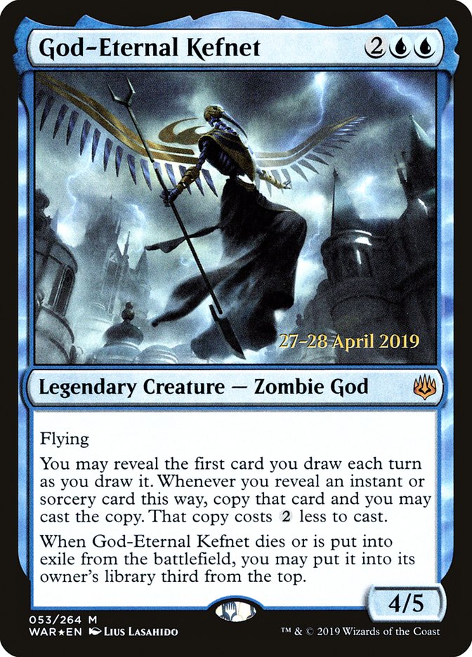 God-Eternal Kefnet  [War of the Spark Prerelease Promos] | Eastridge Sports Cards & Games