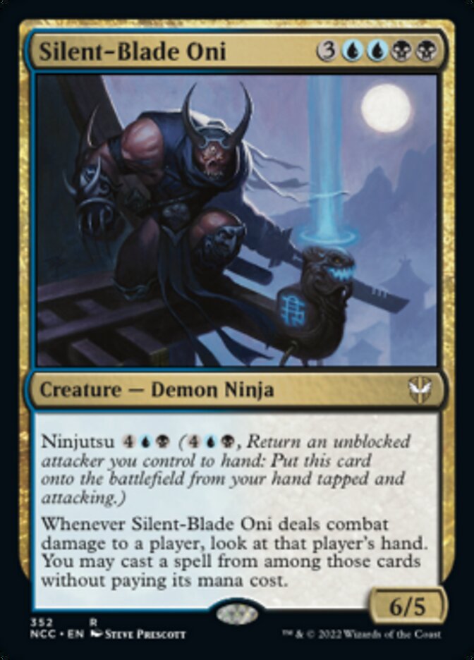 Silent-Blade Oni [Streets of New Capenna Commander] | Eastridge Sports Cards & Games