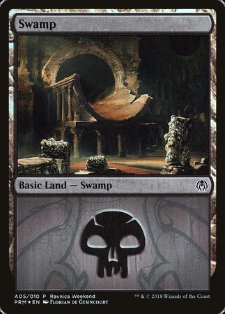 Swamp - Golgari (A05) [GRN Ravnica Weekend] | Eastridge Sports Cards & Games