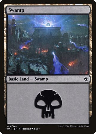 Swamp (258) [War of the Spark] | Eastridge Sports Cards & Games