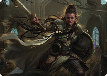 Shanna, Purifying Blade Art Card 1 [Dominaria United Art Series] | Eastridge Sports Cards & Games