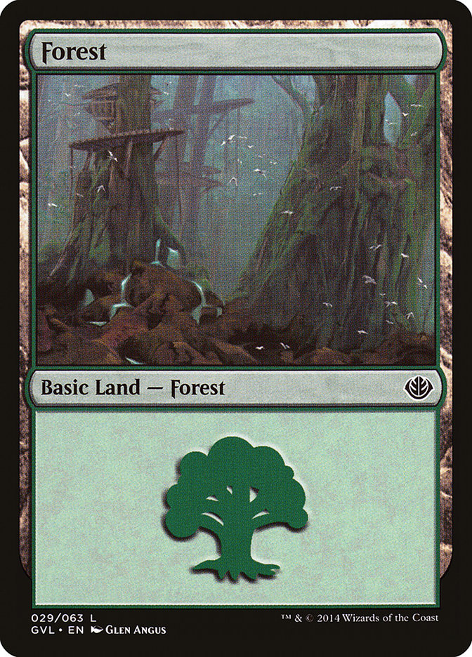 Forest (29) (Garruk vs. Liliana) [Duel Decks Anthology] | Eastridge Sports Cards & Games