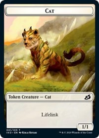 Cat // Human Soldier (003) Double-sided Token [Ikoria: Lair of Behemoths Tokens] | Eastridge Sports Cards & Games