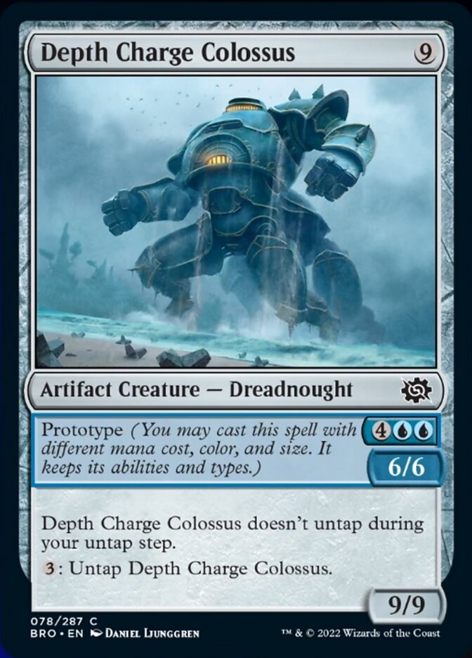 Depth Charge Colossus [The Brothers' War] | Eastridge Sports Cards & Games