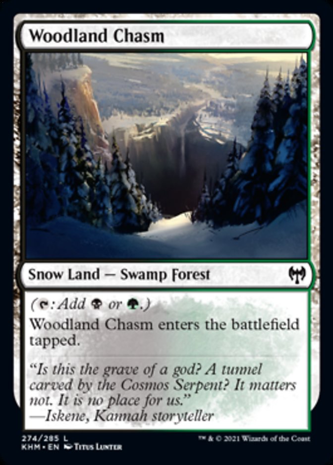 Woodland Chasm [Kaldheim] | Eastridge Sports Cards & Games