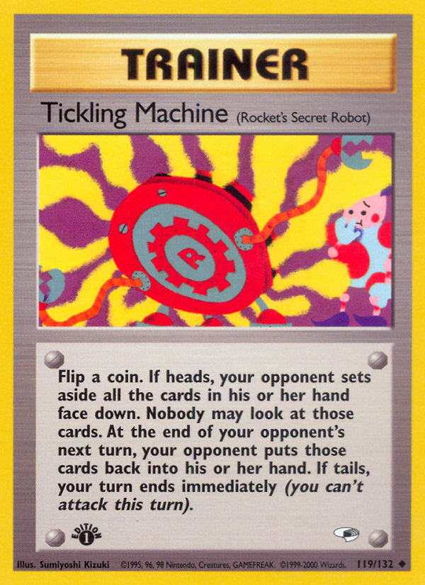 Tickling Machine (119/132) [Gym Heroes 1st Edition] | Eastridge Sports Cards & Games