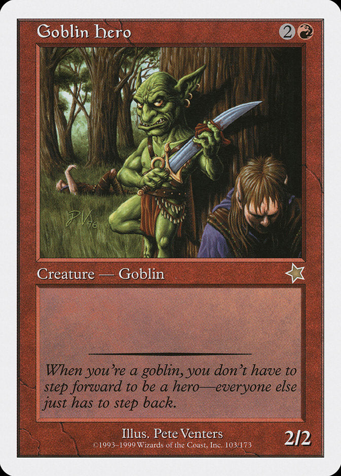 Goblin Hero [Starter 1999] | Eastridge Sports Cards & Games