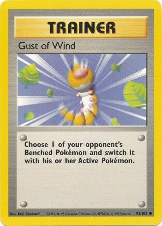 Gust of Wind (93/102) [Base Set Unlimited] | Eastridge Sports Cards & Games