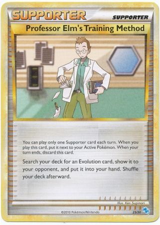 Professor Elm's Training Method (25/30) [HeartGold & SoulSilver: Trainer Kit - Gyarados] | Eastridge Sports Cards & Games