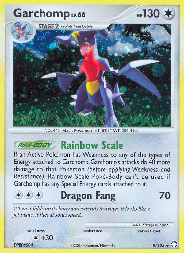 Garchomp (9/123) [Diamond & Pearl: Mysterious Treasures] | Eastridge Sports Cards & Games