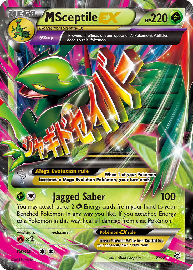 M Sceptile EX (8/98) [XY: Ancient Origins] | Eastridge Sports Cards & Games