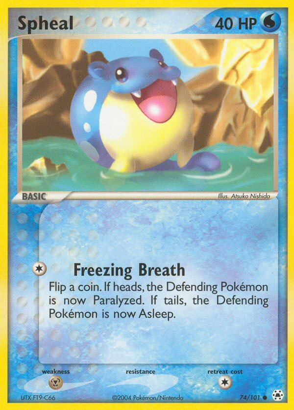 Spheal (74/101) [EX: Hidden Legends] | Eastridge Sports Cards & Games