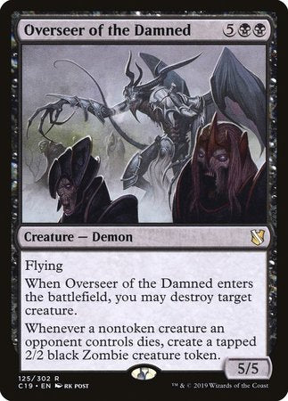 Overseer of the Damned [Commander 2019] | Eastridge Sports Cards & Games