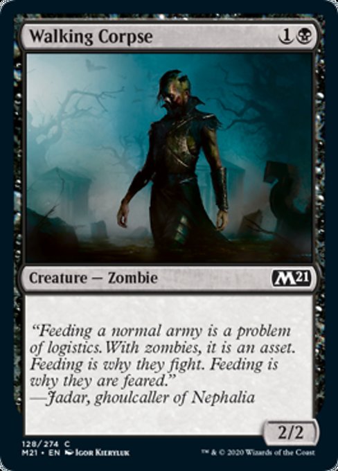 Walking Corpse [Core Set 2021] | Eastridge Sports Cards & Games