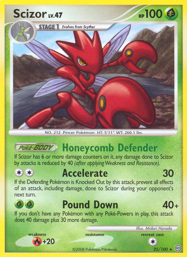 Scizor (25/100) [Diamond & Pearl: Stormfront] | Eastridge Sports Cards & Games