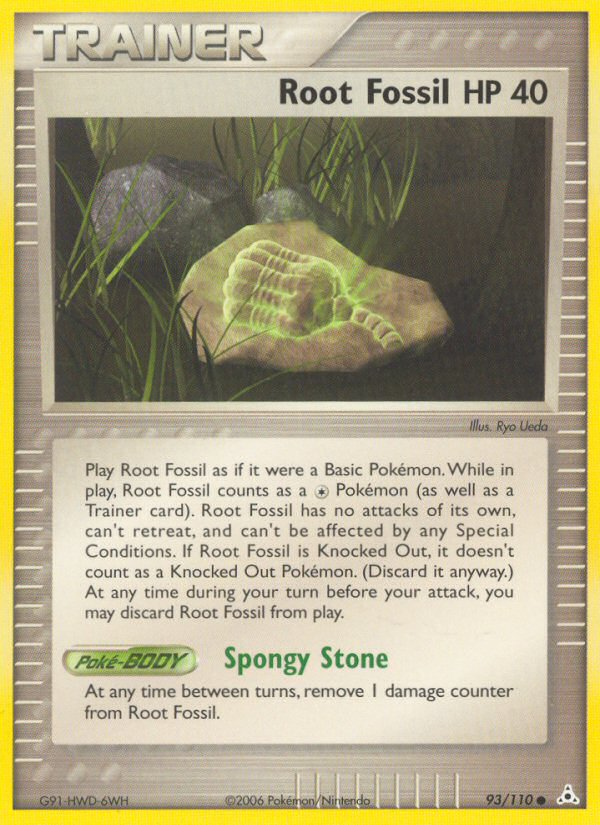 Root Fossil (93/110) [EX: Holon Phantoms] | Eastridge Sports Cards & Games