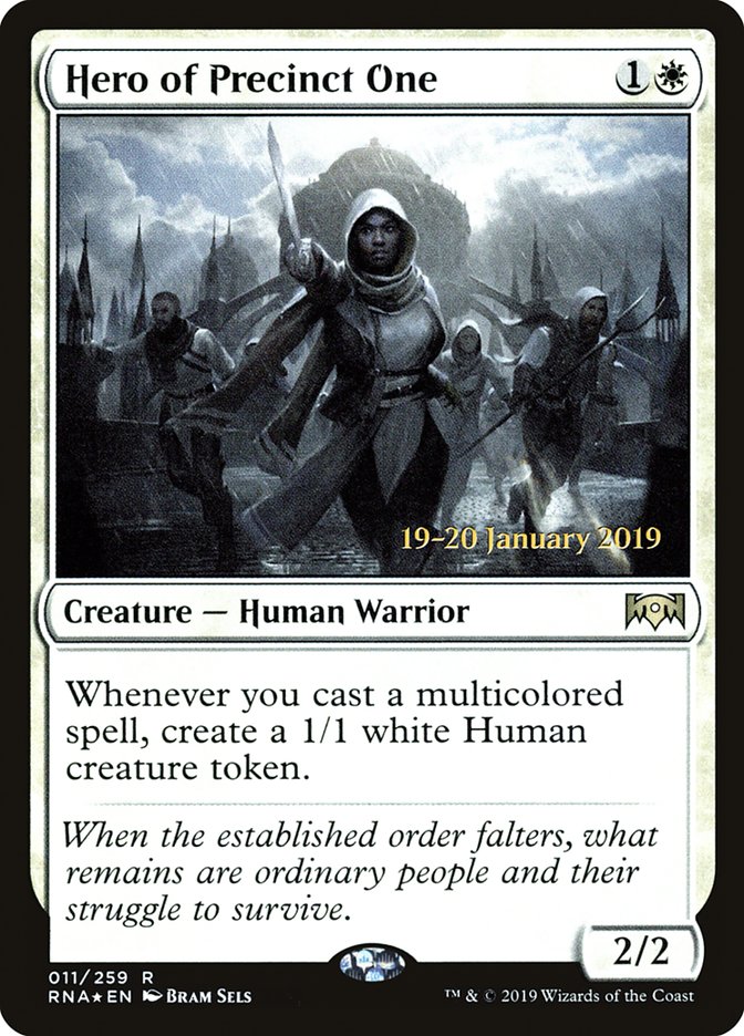 Hero of Precinct One [Ravnica Allegiance Prerelease Promos] | Eastridge Sports Cards & Games