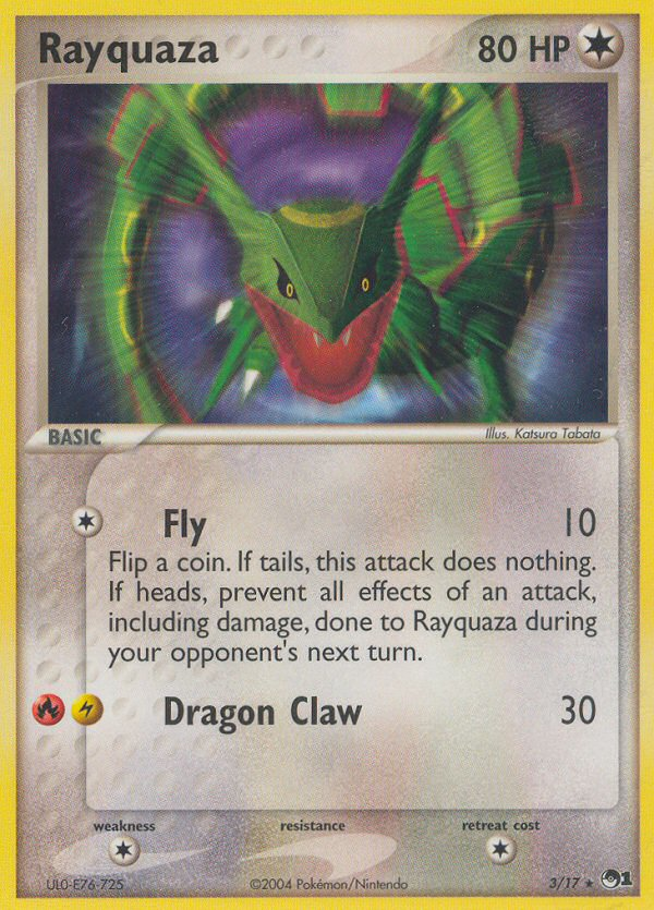 Rayquaza (3/17) [POP Series 1] | Eastridge Sports Cards & Games