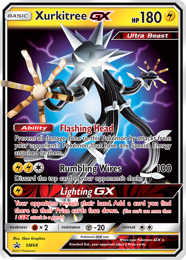 Xurkitree GX (SM68) [Sun & Moon: Black Star Promos] | Eastridge Sports Cards & Games